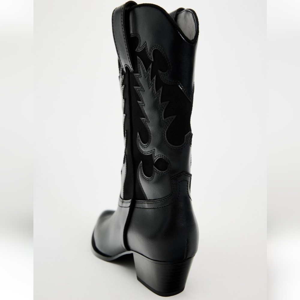 BNWT! Zara heeled cowboy 🤠 - Picture 5 of 7